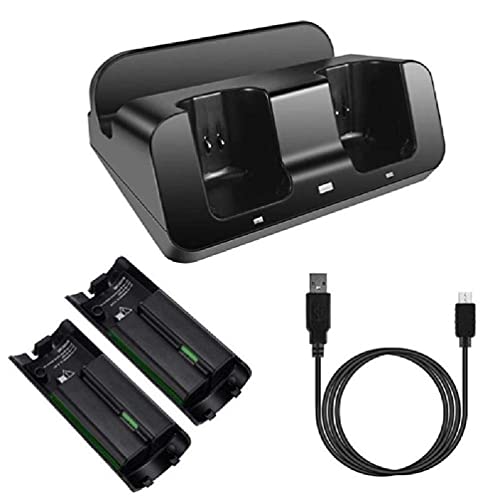 GHBOTTOM Smart laadstation dock stand oplader voor U Gamepad afstandsbediening met accu oplaadkabel