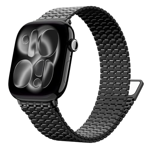 Bracelet en Métal pour Apple Watch, l'Accessoire Chic du Bureau aux Sorties