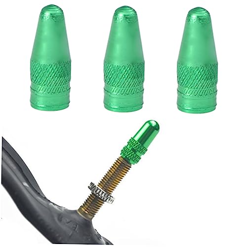BESPORTBLE 6 Pcs Tapas de Válvula para Bicicleta de Aleación de Aluminio para Válvulas Francesas para Bicicletas de Carretera y Montaña, Resistente al Óxido, A Prueba de Polvo, Fácil Instalación y Brillante miniatura 4
