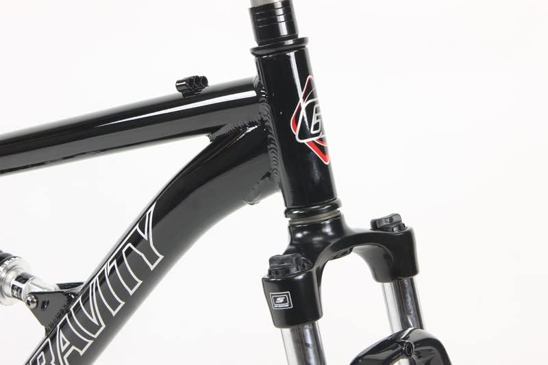Gravity FSX 26 inch Wheel Aluminum Disc Brake Full Dual Suspension Bike Frame with Rear Shock