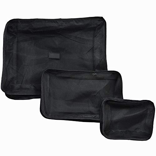 Organizador de Mala Viagem Necessaire Kit 7 Peças Preto CBRN113685