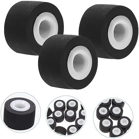 NUOBESTY 12 adet baskı rulosu, kaset kaydedici için, video kaydedici için rulman rulosu, kayıt makineleri için, plak onarımı için baskı rulosu, radyolar ve - Görsel 5