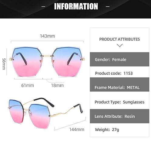 Lunettes de soleil couleur dégradé contre l'éblouissement
