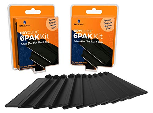 baKblade 2.0 Back Hair and Body Shaver Refill Cartridges for 2.0 and 2.0