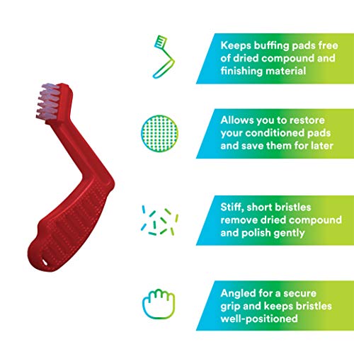 3M Conditioning Brush, 05761 , Red #TOP2