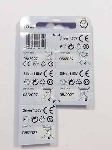 Baterías Renata 357 Óxido de Plata 5 Unidades miniatura 3