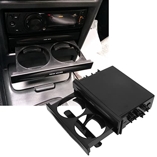 Radio organizador universal para carro con portavasos 2 capas miniatura 3