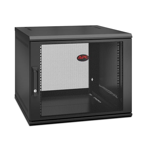APC NetShelter WX AR109SH4 9U armoire de brassage 19 pouces montage mural pré assemblé profondeur 400 mm Neuf - vue 6