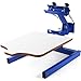 VEVOR 1 Color 1 Station Silk Screen Printing Machine 17.7x21.7Inch Press for T-Shirt DIY With Removable Pallet