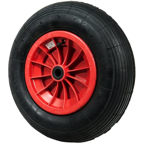 Roue gonflable durable 400x105 mm WERKA PRO avec roulements de précision