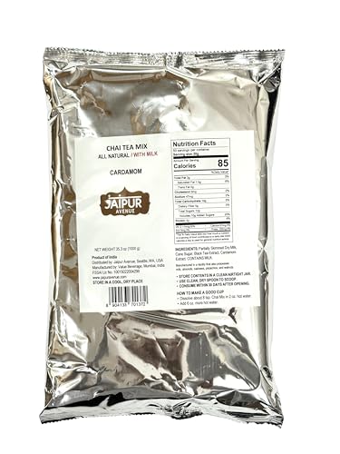 Jaipur Avenue Chai Tea Mix - Cardamom (1000g Bulk Pack)