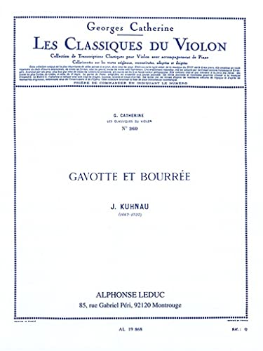 CLASSIQUE VIOLON NO360 GAVOTTE ET BOURREE