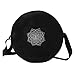 SUNGOOYUE Yoga Wheel Carrying Case, Nylon Material Easy to Clean Bag Ideal for Carrying Yoga Wheels, Mats, and Towels, 36 cm in Diameter