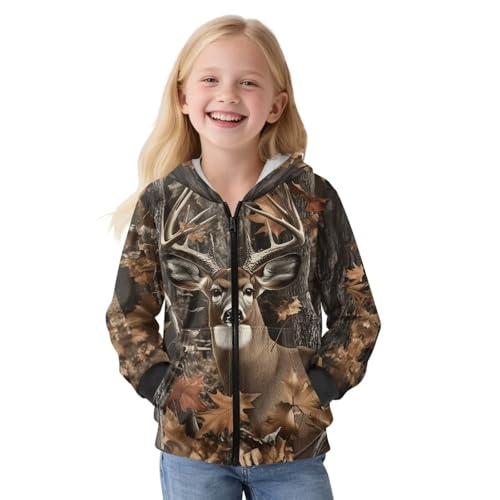 WELLFLYHOM Zip Up Hoodies 6-16 Fleece Lined Boys Graphic Sweatshirt Long Sleeve Hoodie with Pocket Full Zipper Sweater3