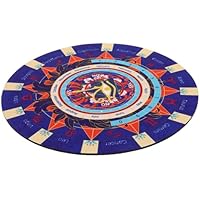 TOYANDONA Tablero De De Goma Esterilla Ritual Símbolos
