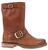 Frye Veronica Flex Short Boots for Women Made from Full-Grain Leather with Antique Metal Hardware, Goodyear Welt Construction, and Rubber Lug Soles – 6 ¾” Shaft Height, Caramel - 8.5