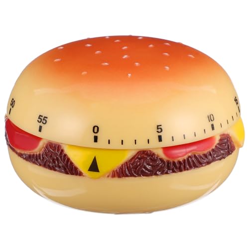 Cabilock Burger Shaped 60-Minute Kitchen Timer