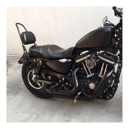 Coussin dossier passager Softail ergonomique à fixation rapide