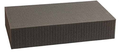 Mousse prédécoupé 600x400x100 pour bloc de rangement pré-cubé en grille