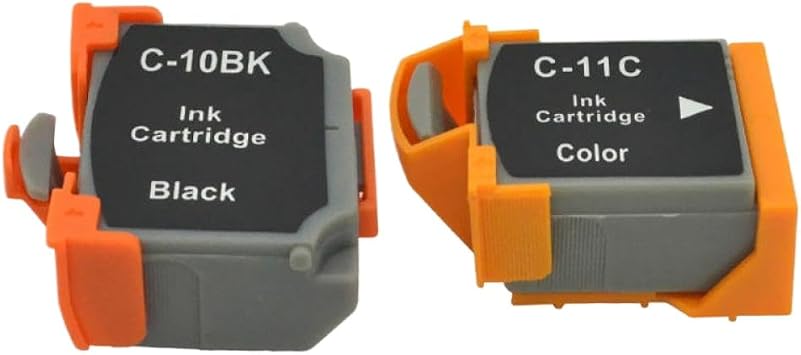 2PCS Compatible Ink Cartridges for BCI10 BCI11 BJC-80 BJC-85 BJ-30 Inkjet Printers