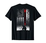 Bow deer hunting American flag gift for Bow hunting T-Shirt