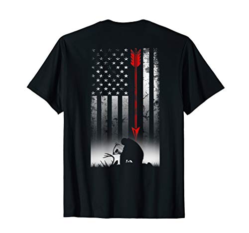 Bow deer hunting American flag gift for Bow hunting T-Shirt Bow deer hunting American flag gift for Bow hunting T-Shirt