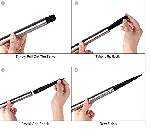 Voona Solar Led Outdoor Lights 8-Pack Stainless Steel Pathway Landscape Lights For Outdoor Path Patio Yard Deck Driveway And Garden, (Silver) #TOP6