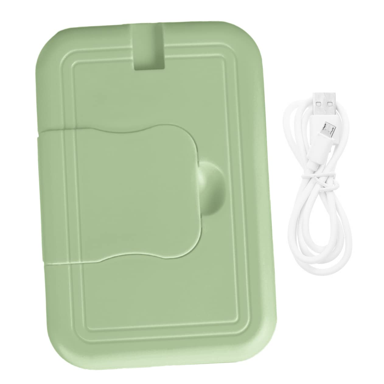 RORPOIR Infant Heater Baby Wipe Warmer Portable Wet Tissue Dispenser Warmth Control for Indoor Use Green
