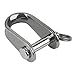 Schaefer Stamped D Shackle - 1/4"