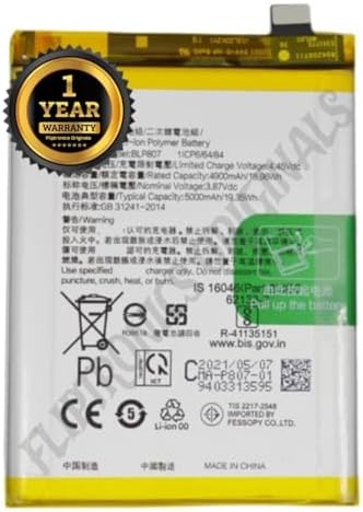 BLP807 Battery for Realme 7 RMX2111 RMX2155 Battery with 1 Year Warranty *****(B358)