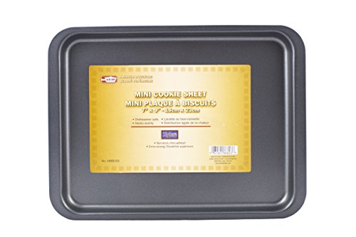 Symak K866-03 7" x 9" Mini Cookie Sheet Non-Stick Small Toaster Oven Pan