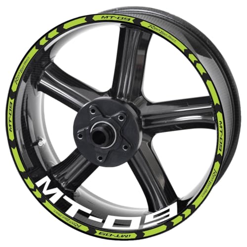 Autocollant roue moto MT09 kit stickers réfléchissants jante Yamaha MT-09 SP