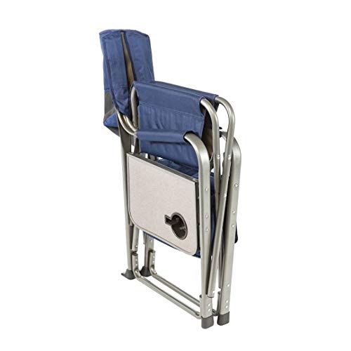 Kamp-Rite Outdoor Camp Folding Directors Chair With Side Table & Cooler (3 Pack) #TOP4