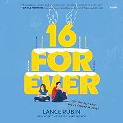 16 Forever Audiolibro Por Lance Rubin arte de portada