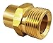 Ultimate Washer 16-PACA0B Adapter for Pressure Washer, Male 22mm, 1/4-Inch Female Pipe Thread for Karcher,Generac and Briggs & Stratton Gas Power Washers, Replaces LASCO 60-1051,4000 PSI Rating