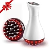 Rechargeable Lymphatic Drainage Massager & Cellulite Massage Tool with 3000mAh,Fascia Blaster for Reduce Stretch Marks for Legs, Arms & Belly,Body Sculpting Machine with Microcurrent for Office Travel