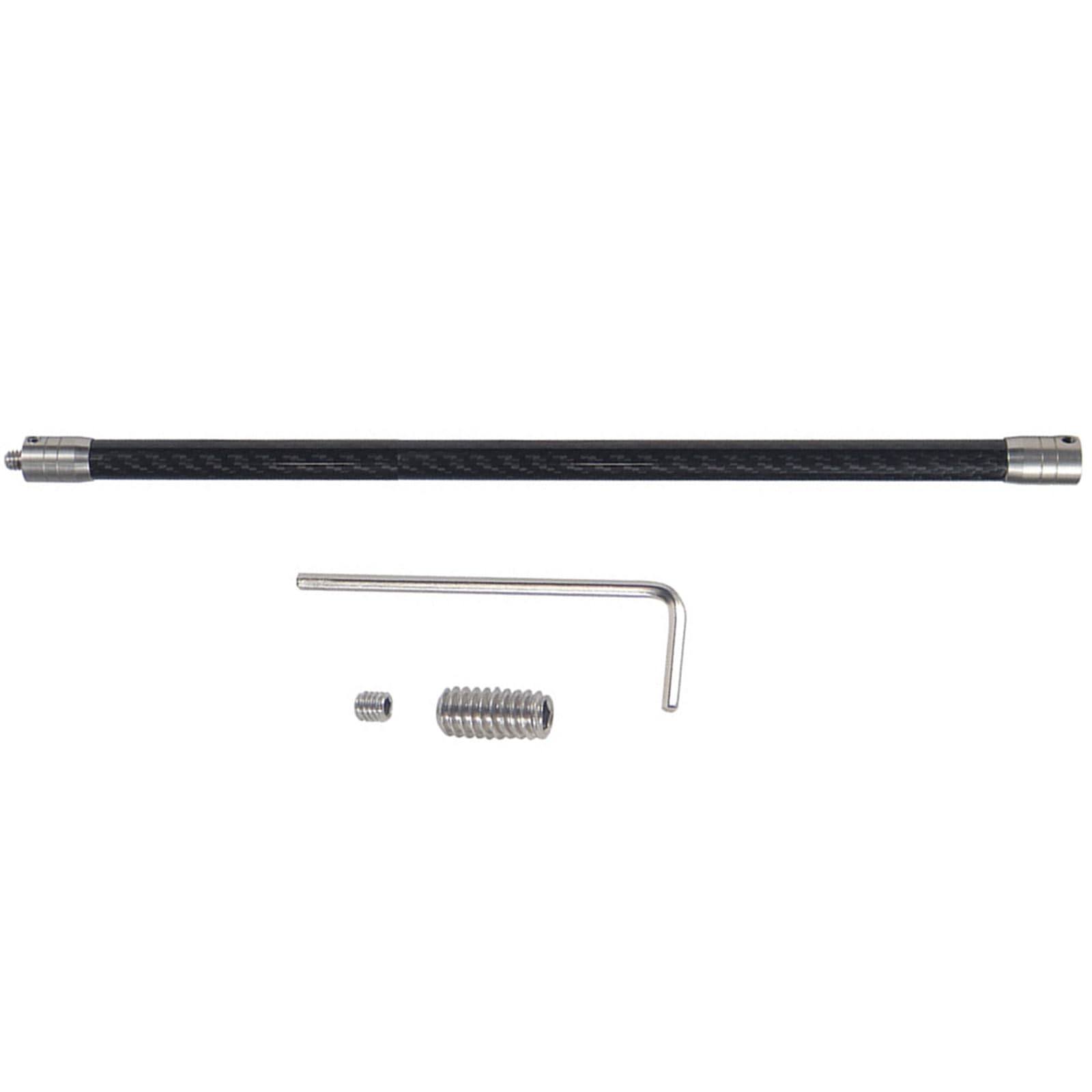 Buxuaaaa Extend Rod 1 / 4inch Selfie Stick 14mm Invisible Rod for Action Camera Helmet Monopod Extension Arm Camera Stabilizer Extension