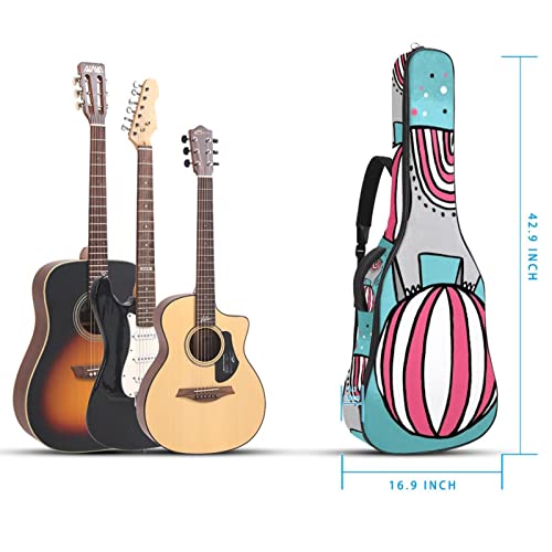 Housse pour guitare acoustique – Loup hurlant à pleine lune – 1 cm d’épaisseur – Rembourrage étanche – 101,6 cm, 104,1… - Les Beatles, Paul McCartney, John Lennon, RIngo Starr, George Harrison Housse pour guitare acoustique - Loup hurlant à pleine lune - 1 cm d'épaisseur - Rembourrage étanche - 101,6 cm, 104,1… – Image 6