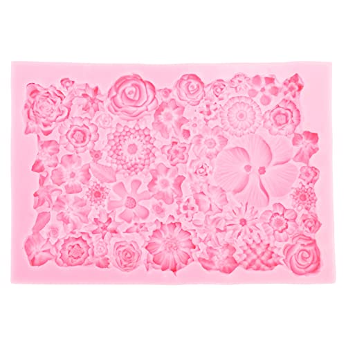 Molde de silicona antiadherente para fondant, bricolaje