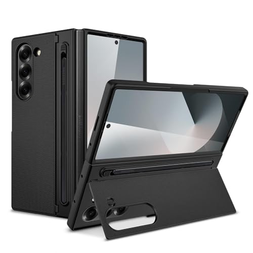 Miimall �Ή� Galaxy Z Fold 6�P�[�X �y���t�� S�y�����[ �L�b�N�X�^���h ���C�q���W�ی� �M�����N�V�[Z �t�H�[���h6 �t�B���� �y�� �ϏՌ� �Ռ��z�� ���C�����X�[�d �S�g�ی� �h�o �X�}�z�J�o�[ Z Fold 6 Case �i�u