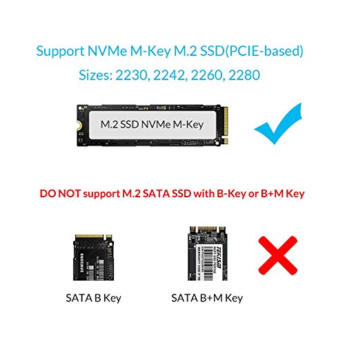 Adaptador M.2 NVMe SSD - ORICO - Imagen 5