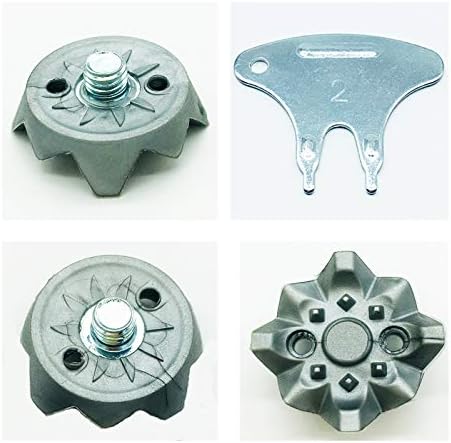 1/4 Inch Thread Golf Spikes Replacements Metal Thread Screw Golf Cleats Replacement Golf Shoes Spikes Screw Easy Install Golf Shoes Also Suitable for Cricket Shoes