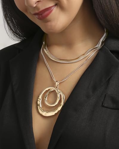 Collier superposé BCBGeneration Costume de 49,5 cm avec extension chic - 2