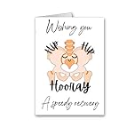 gfc Hip replacement Card Funny hip hip hooray get well speedy recovery