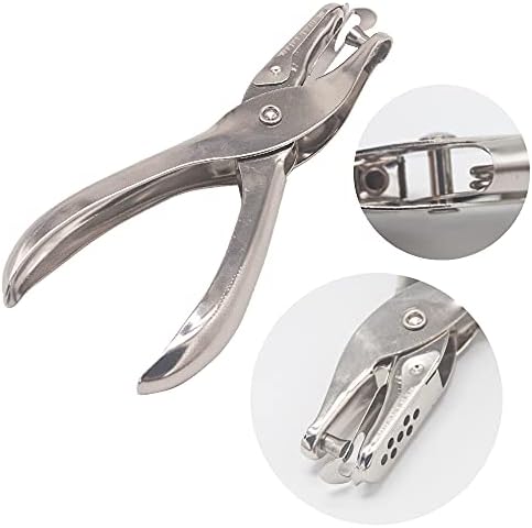 LAMXD 3 in 1 Corner Rounder Punch, Hole Punch 3Way Corner Cutter with Hole Paper Puncher and Loose Leaf Binder Ring, Laminate, DIY Crafts, Card Making and Scrapbooking Crafting Handmade