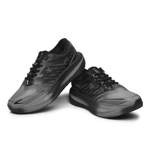 Image of YOHO Catapult CarbonBurst Sports Shoes with Laces for Men| Running,Jogging,Athletic & Gym| Cushioned Insoles,Breathable Upper & Phylon Sole for Shock Absorption Sneakers for Man