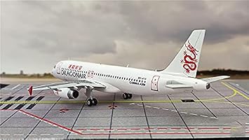 JC Wings Dragonair Airbus A320 VR-HYS 1/200 diecast Plane Model Aircraft