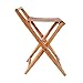DangLeKJ Porte-Bagages Pliant en Bois Massif, Support de Valise d'hôtel, Tabouret de Voyage, Étagère d'atterrissage de Chambre à Domicile, L32×W30×H56cm