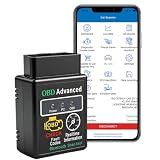 LAIVIYA OBD2 Bluetooth Auto,Lettura e Cancellazione Codici Errore,Monitoraggio Dati in Tempo Reale, 9 Protocolli OBDII,Compatibile con iOS Android Windows per Auto Benzina e Diesel