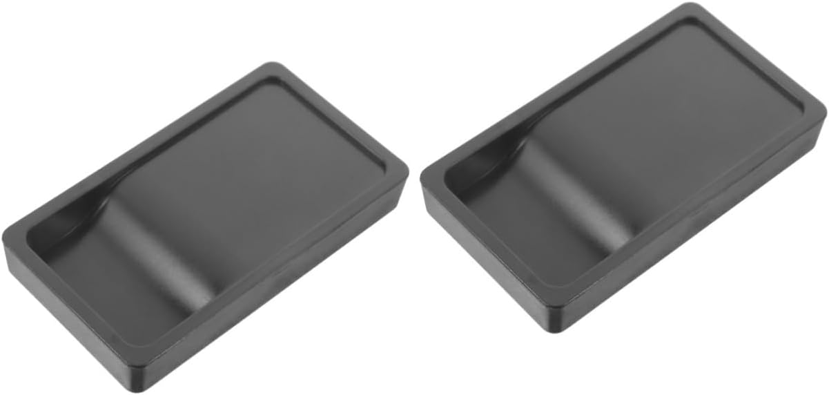 LALAFINA 2pcs Portable Lightweight Calligraphy Inkslab for Painting and Writing Reusable Ink for Students Easy to Clean Compact Design Dual-sided Use